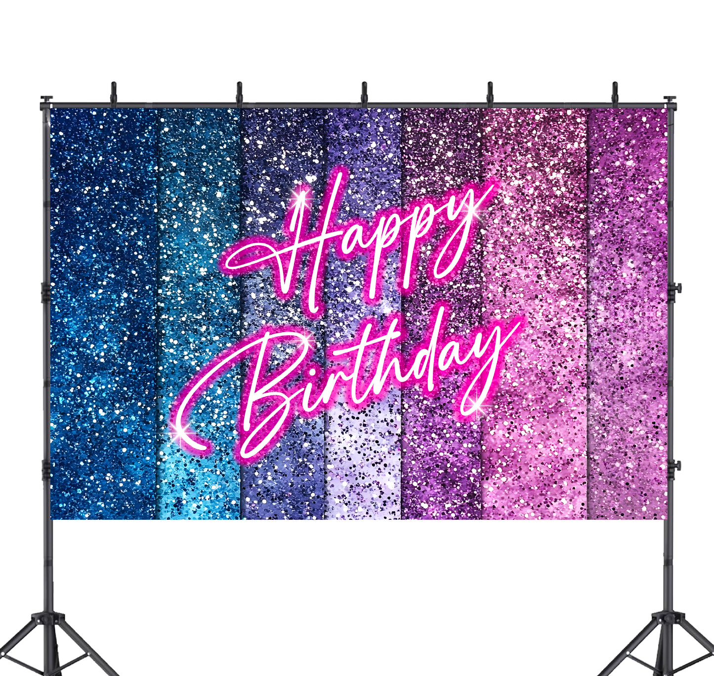 Glitter Birthday Backdrop