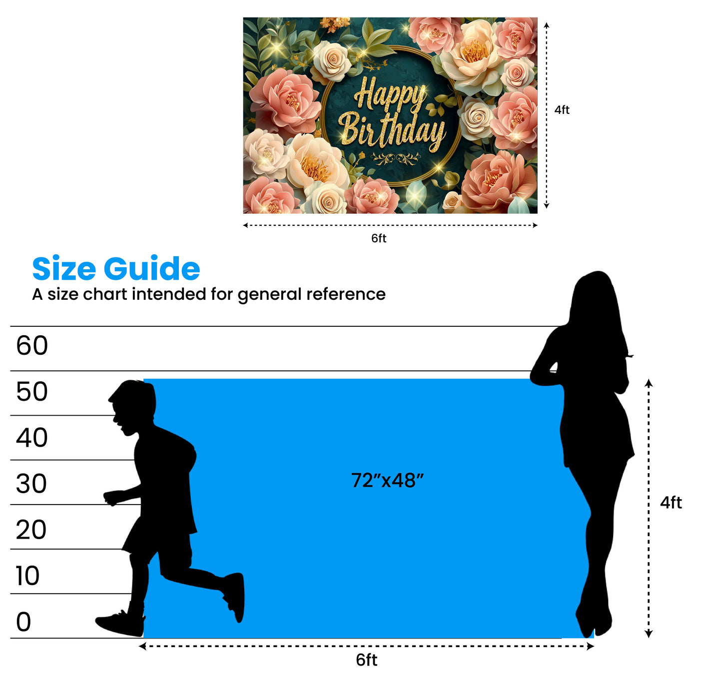 Sage Green Birthday Backdrop