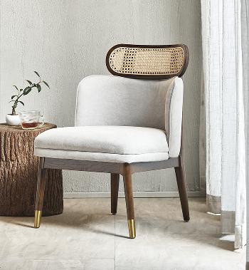 Retro-Inspired Accent Armchair