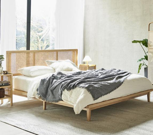 Minimalist Cream Armless Sofa